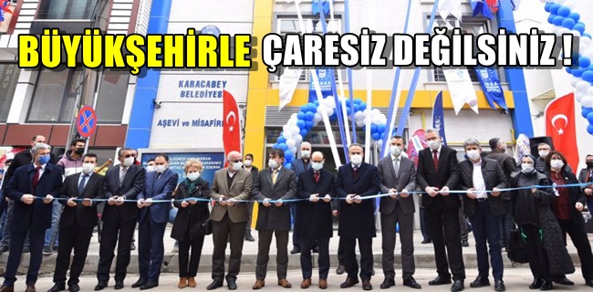 Karacabey’in sosyal hizmet üssü açıldı !