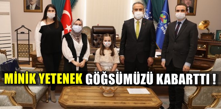 Bursa’nın minik yeteneği göğsümüzü kabarttı