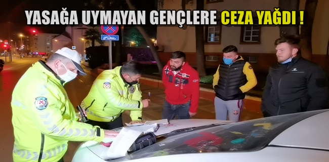 Polislerin kuralsız gençlerle imtihanı !