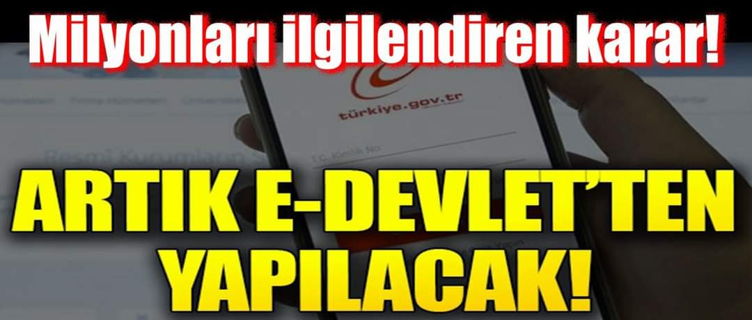 ARTIK E-DEVLET