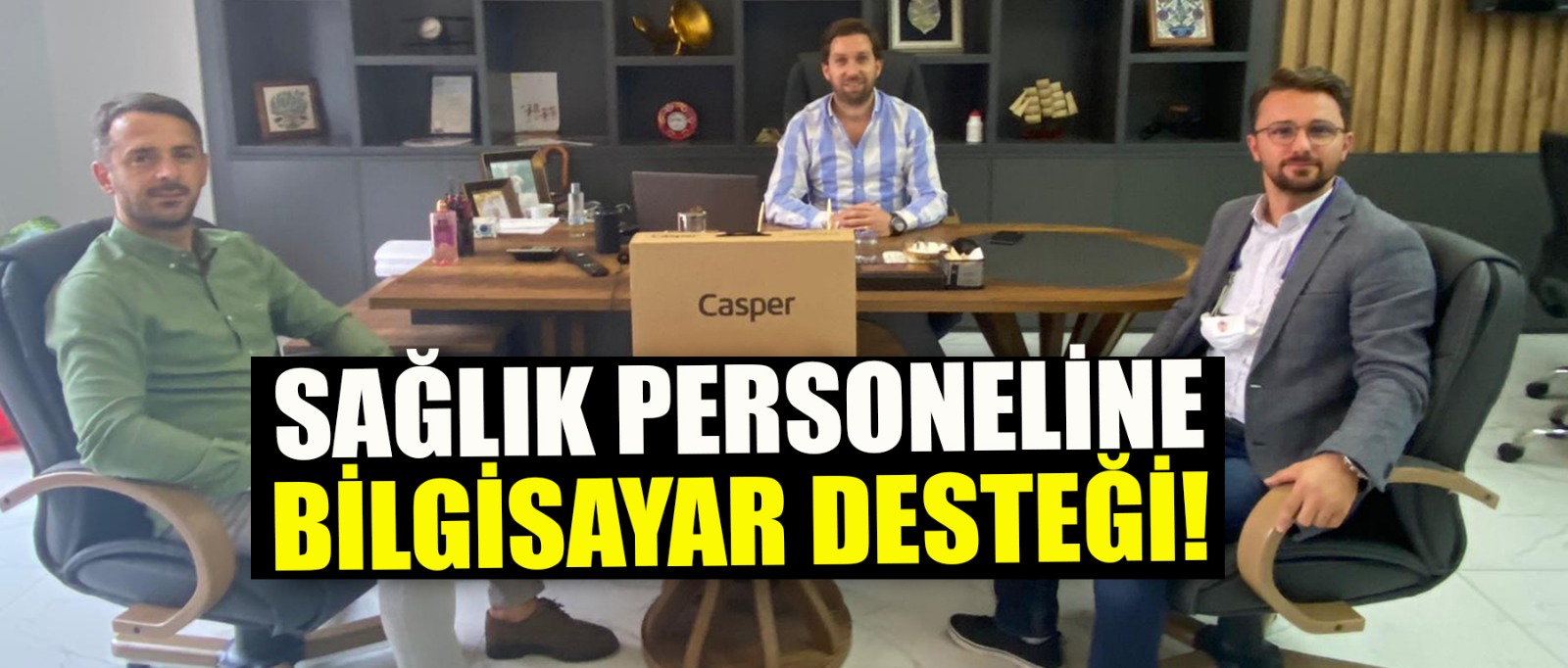 HELVACI ALİ’DEN SAĞLIK ÇALIŞANLARINA DESTEK !