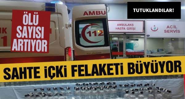 Sahte içki operasyonu !