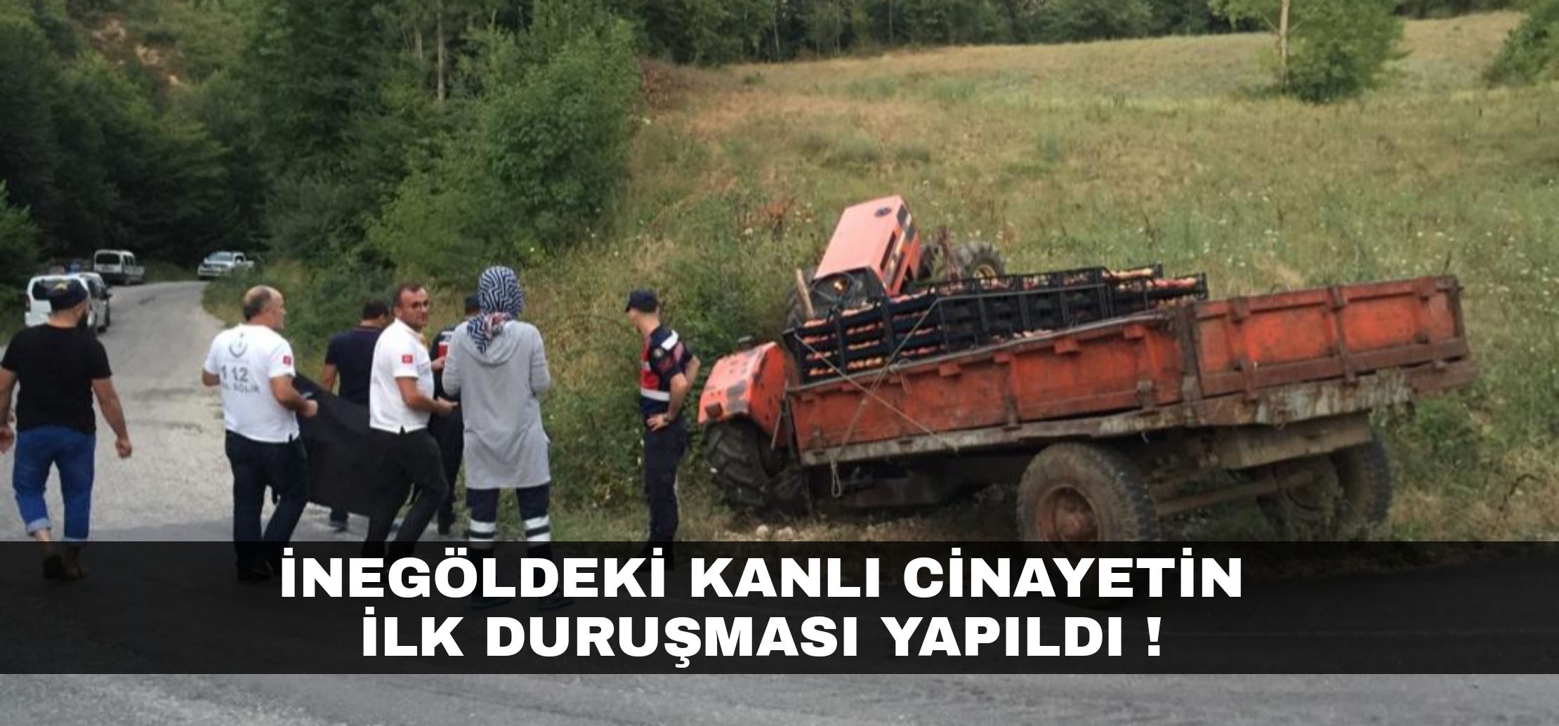 Tarla yolunda cinayet !