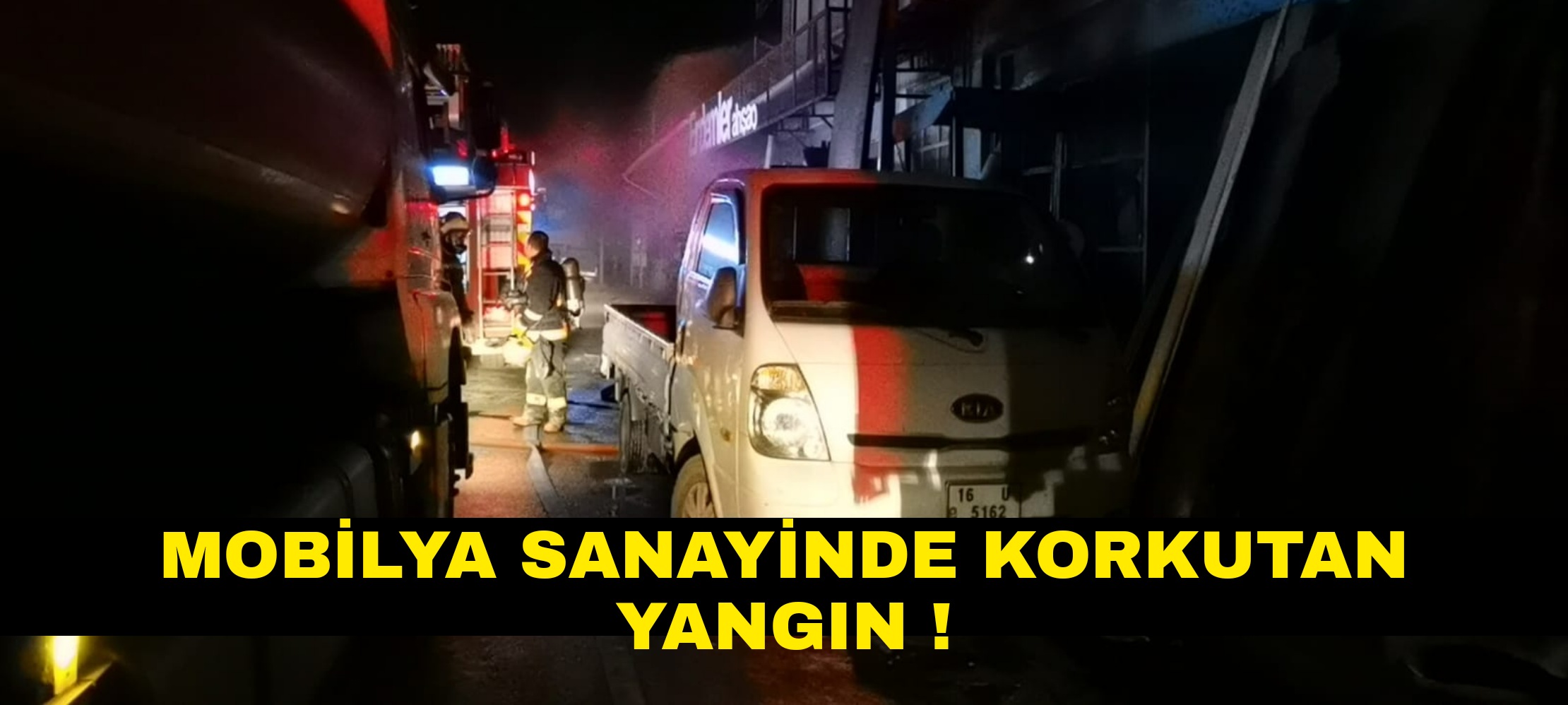Korkutan yangın !