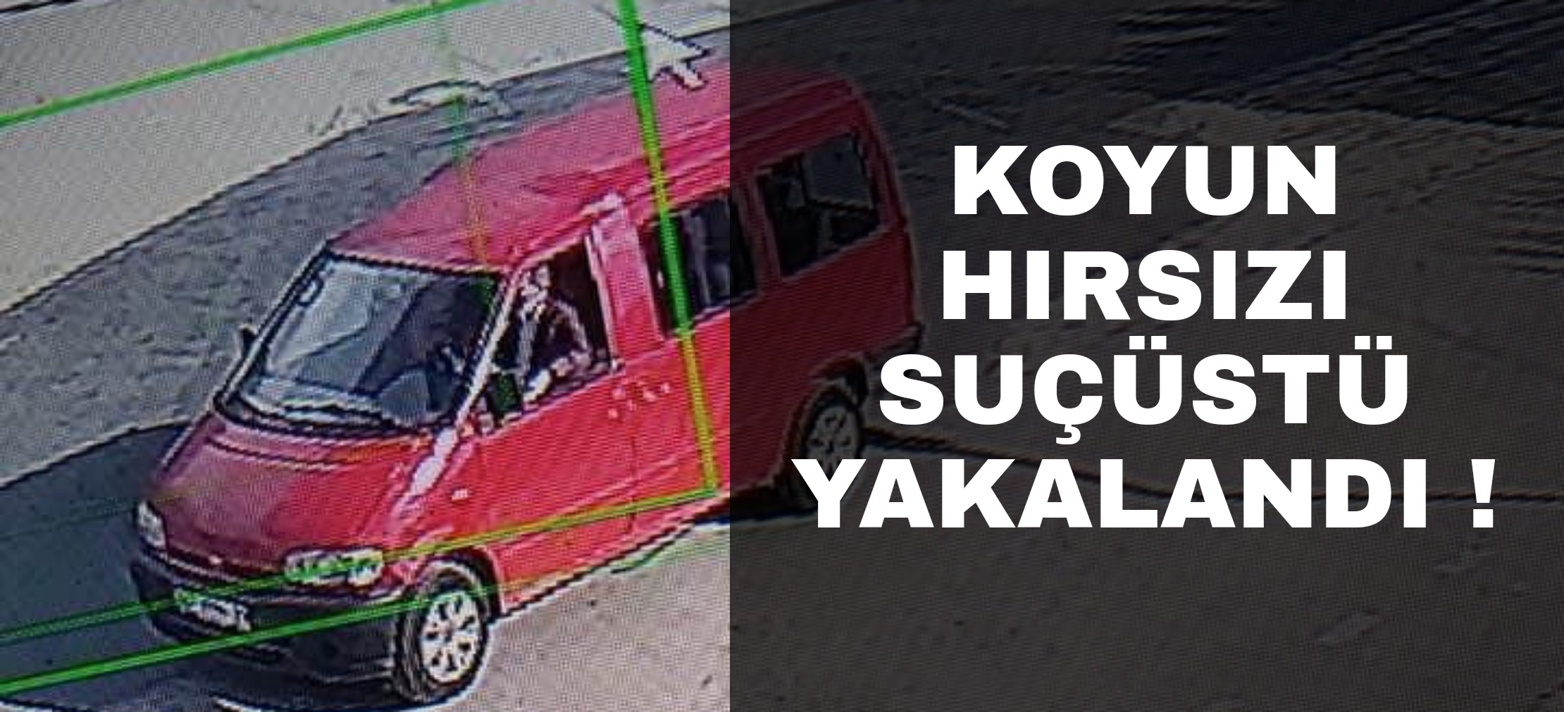Koyun hırsızı suçüstü yakalandı !
