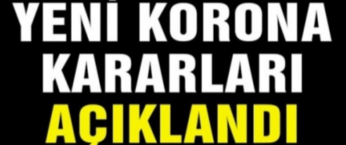 BURSA VALİLİĞİ AÇIKLADI! YASAKTAN MUAF OLACAKLAR!