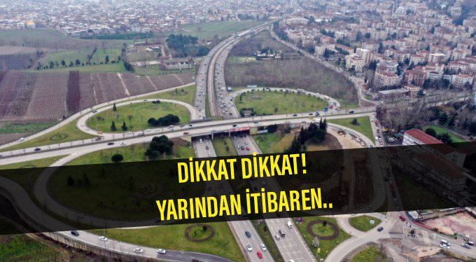 Yarından itibaren...
