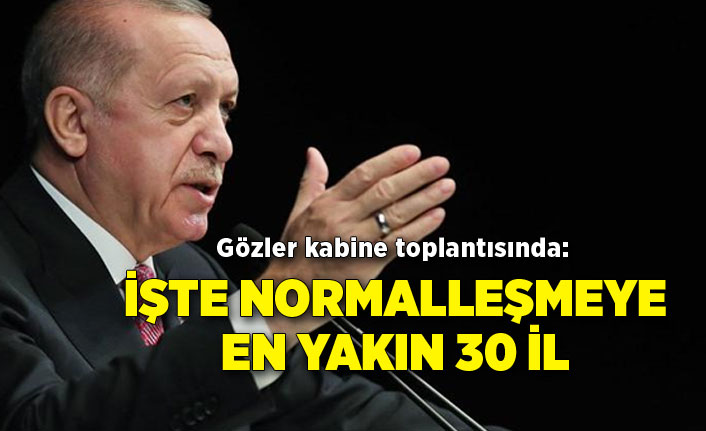 Normalleşme yarın başlıyor !