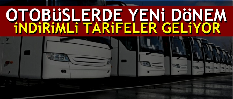OTOBÜSLERDE YENİ DÖNEM!