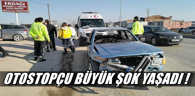 Otostopçunun hayatının şokunu yaşadı !