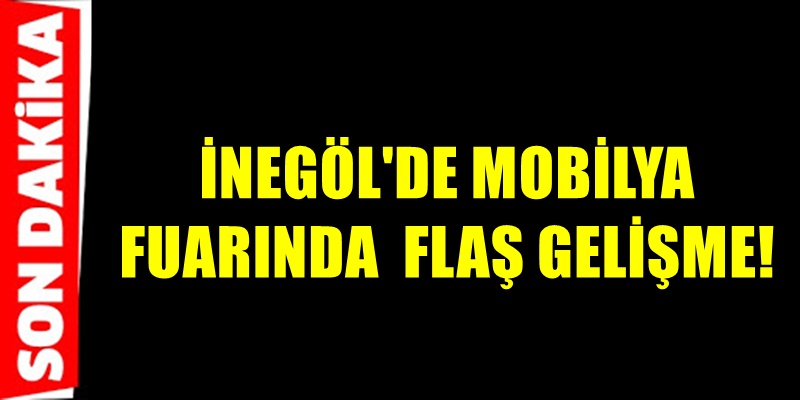 İnegöl mobilya fuarına gün sayıyor