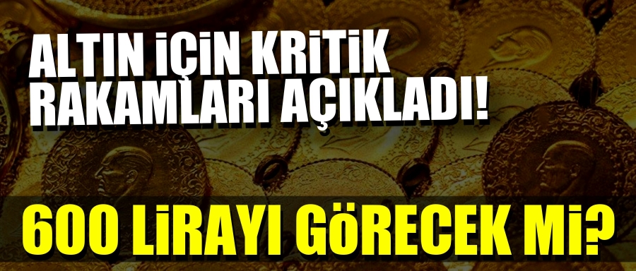 Altın 600 lirayı görecek mi ?