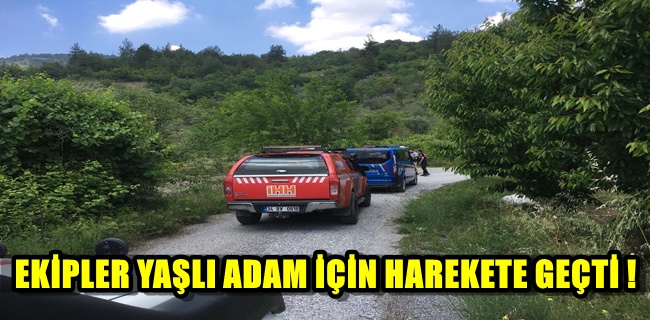 Yaşı adam için harekete geçildi !