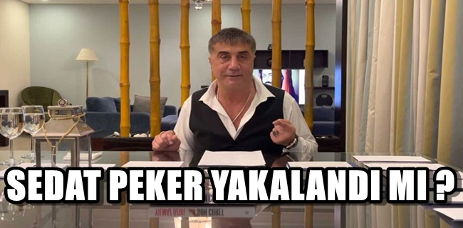 Sedat Peker Yakalandı mı?