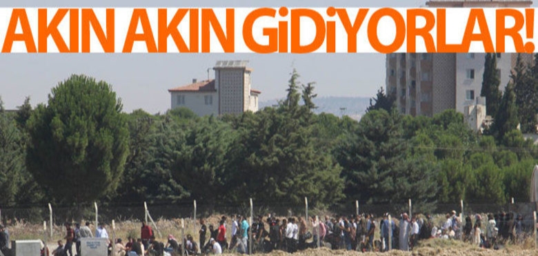 Suriyeliler Kurban Bayramı için akın akın ülkelerine gidiyor !