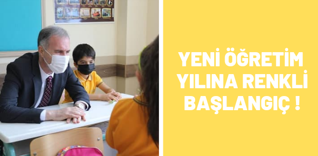 Yeni Eğitim Öğretim Yılına Renkli Başlangıç