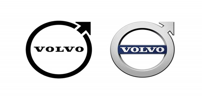 VOLVO LOGOSUNU DEĞİŞTİ