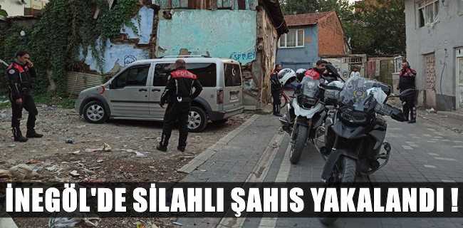 RUHSATSIZ SİLAHLA YAKALANAN KİŞİ GÖZALTINA ALINDI