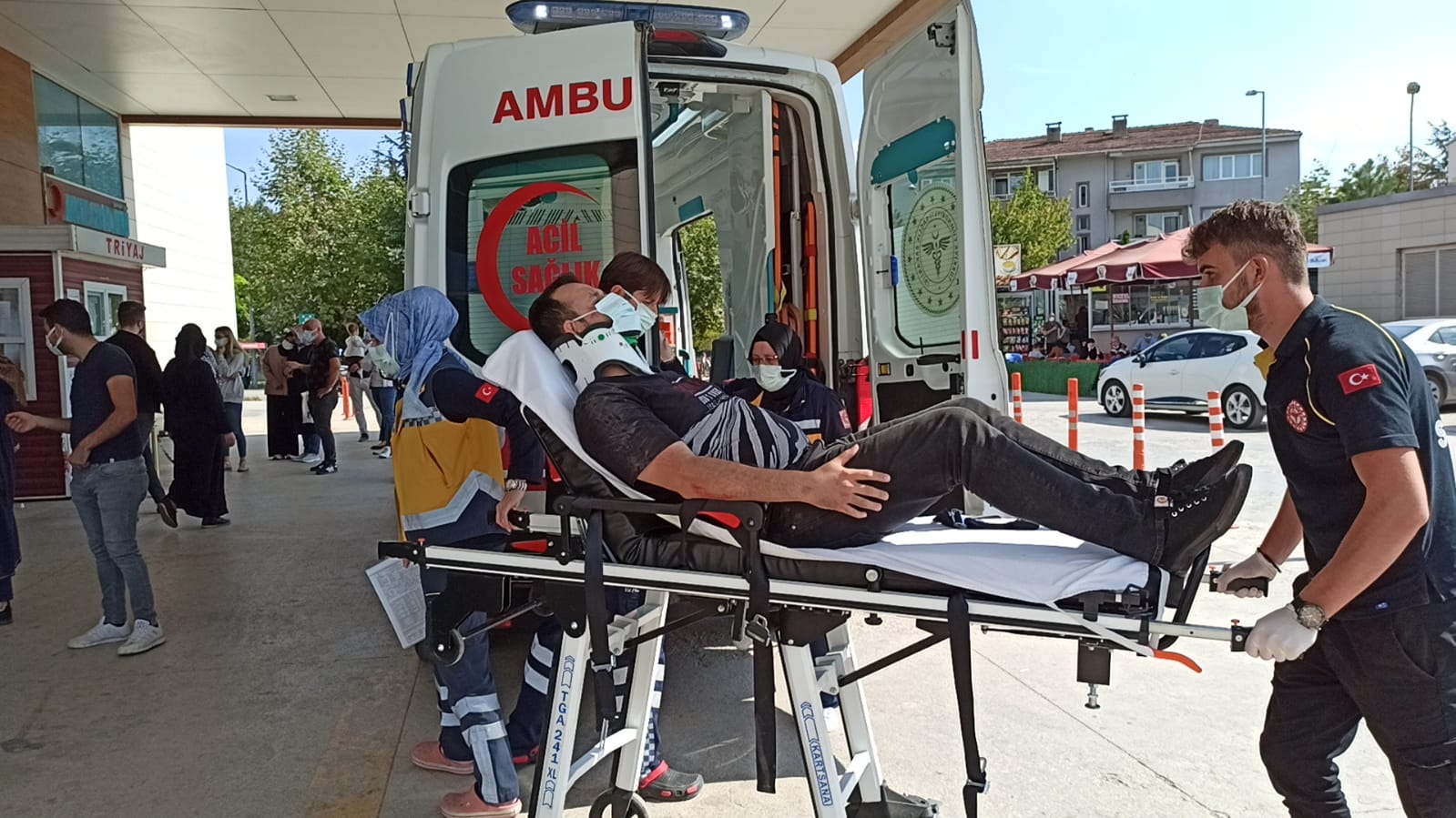 Yürekler ağza geldi !