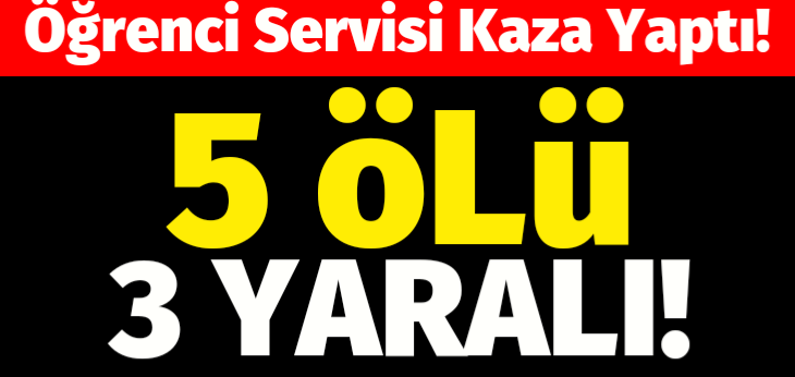 Katliam gibi kaza !