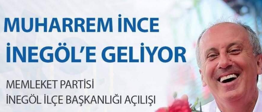 Muharrem İnce İnegöl