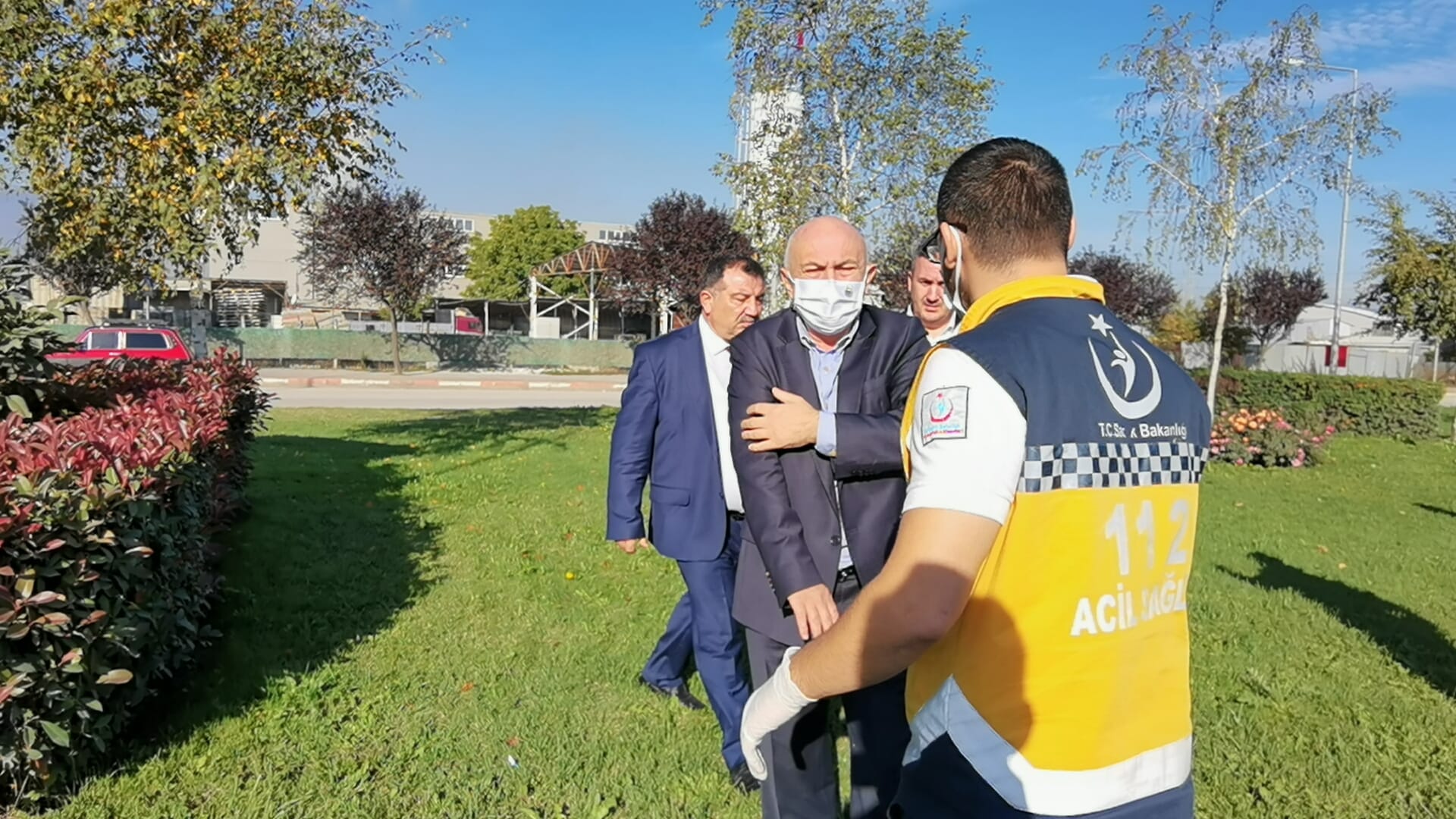 Başkan yardımcısı ve daire müdürü yaralandı !