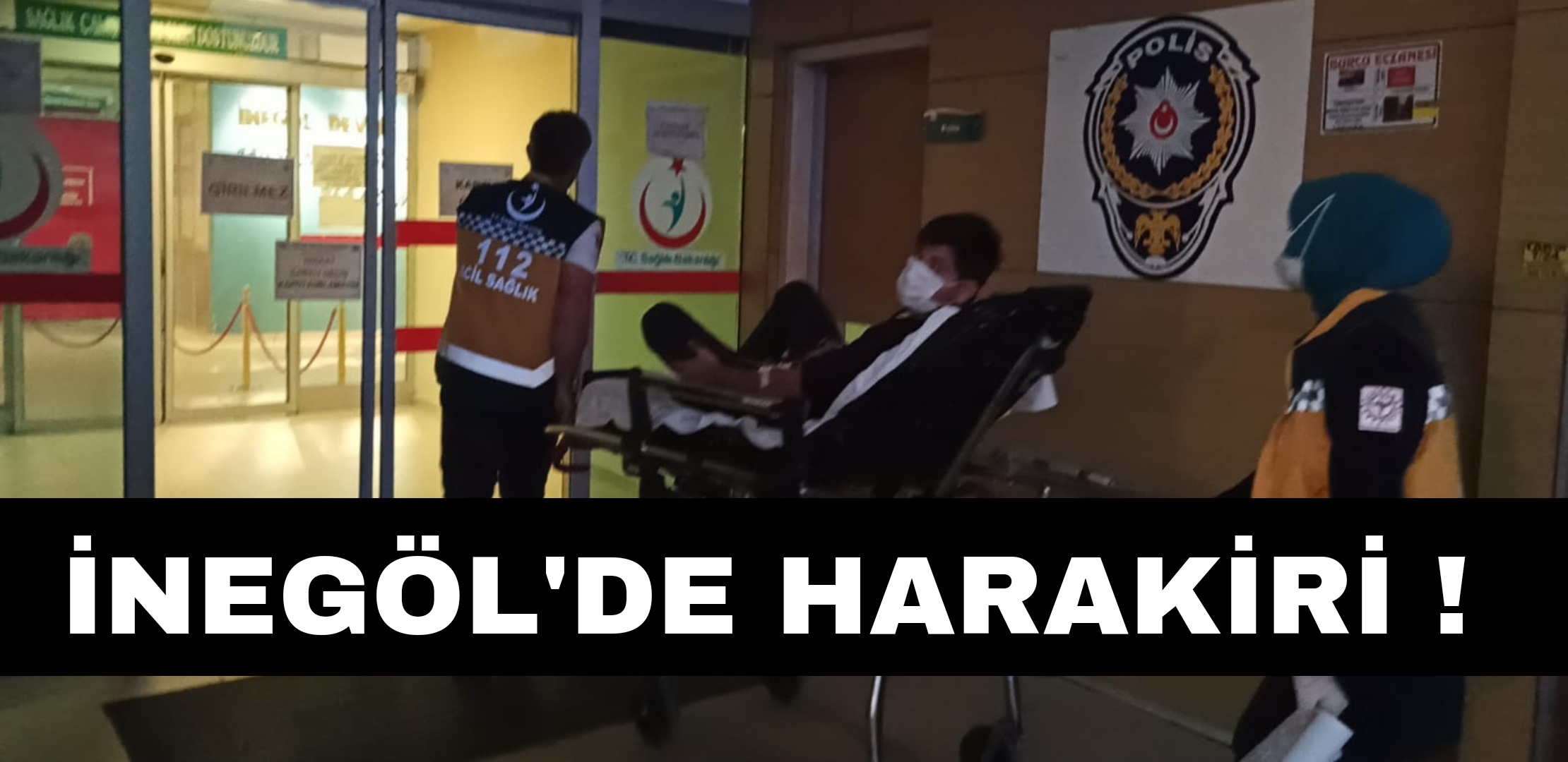 İNEGÖL’DE KORKUNÇ İNTİHAR GİRİŞİMİ