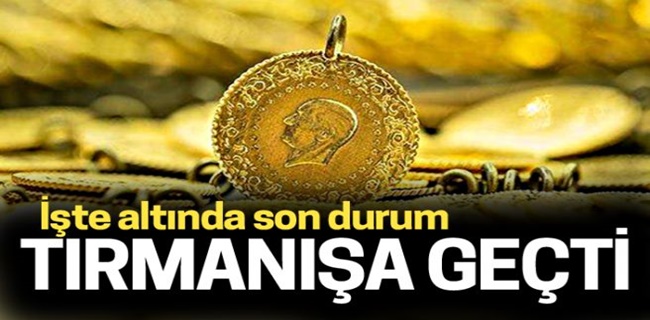ALTIN YENİDEN TIRMANIŞA GEÇTİ