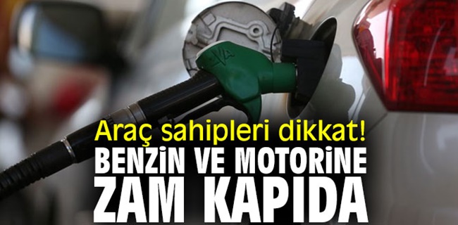 Zam kapıda