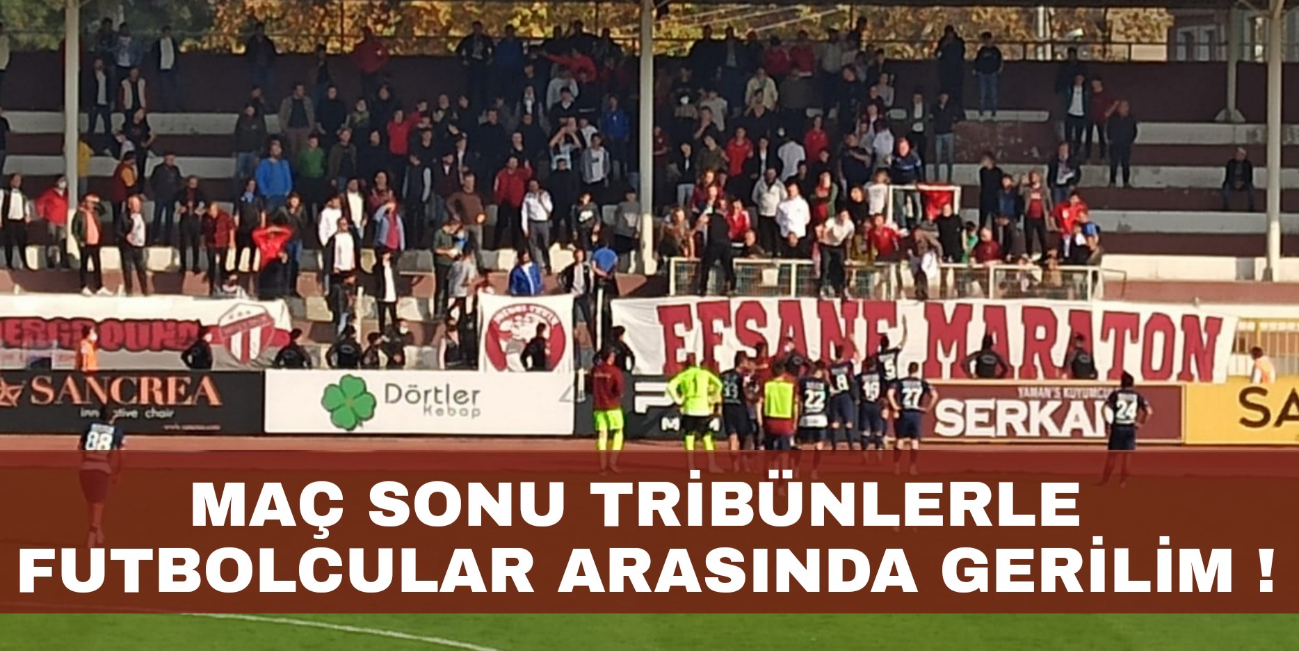 Stadda ilginç olay !