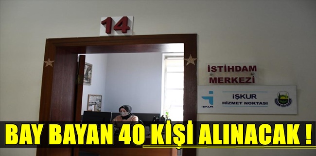 Tekstil Firması 40 Personel Alacak