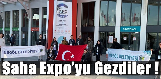 Baykoca Proje Takımları Saha Expo’yu Gezdi