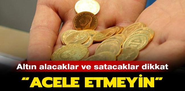 Altın alacaklar dikkat !