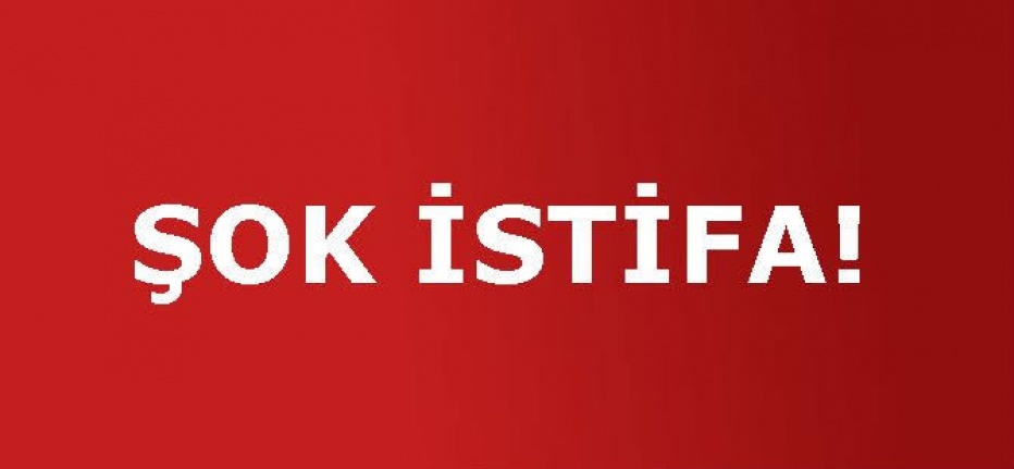 İstifa şoku !