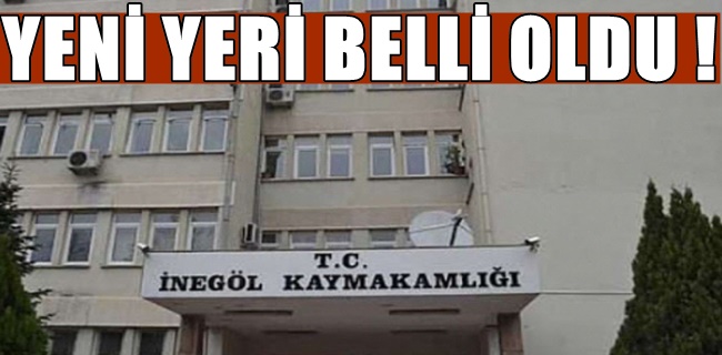 Hükümet Konağı mevcut yerine yaplacak !