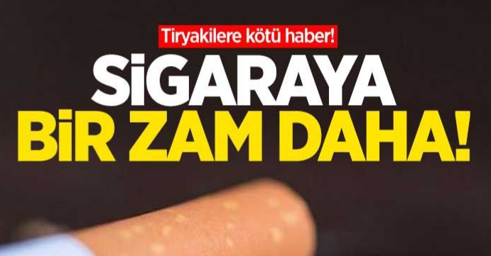 Sigaraya zam geldi !