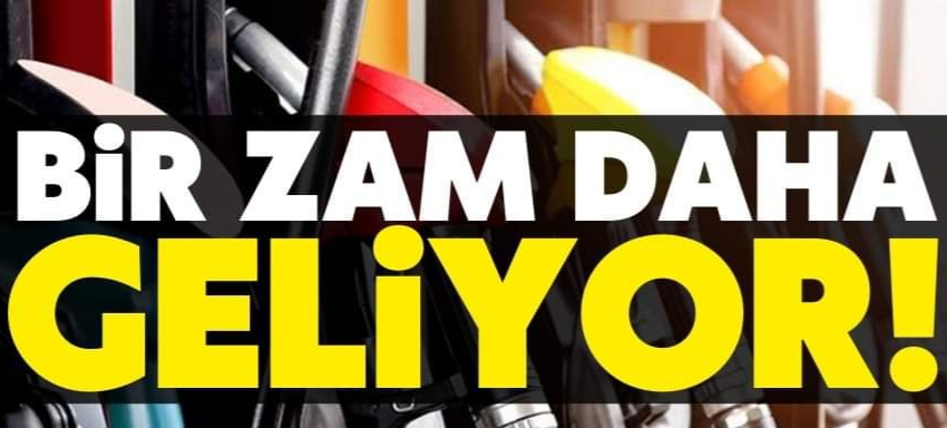 Benzin ve motorine büyük zam !