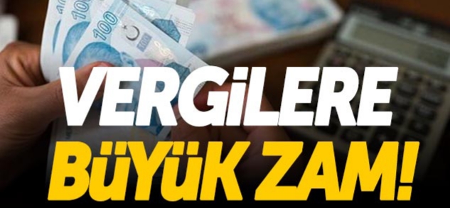 Yeni ücretler belli oldu !