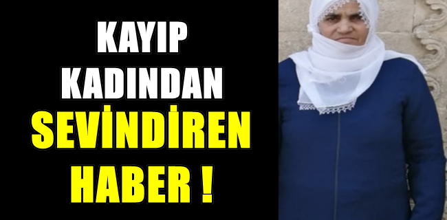 Sevindiren haber geldi !