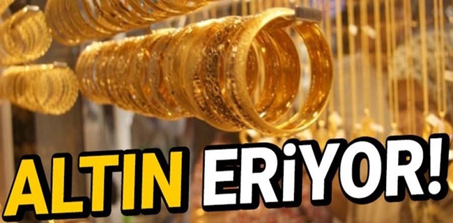 ALTIN ERİYOR
