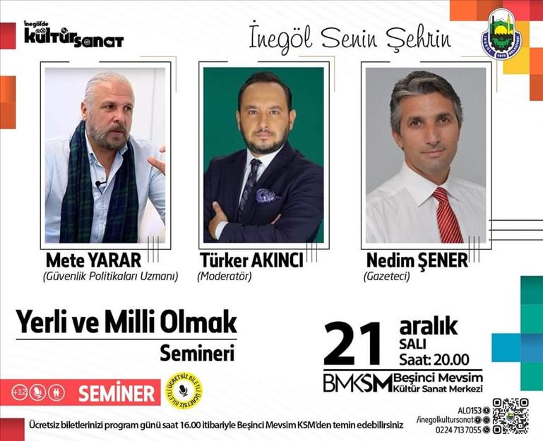 Türkiye Gündemi İnegöl’de Masaya Yatırılıyor