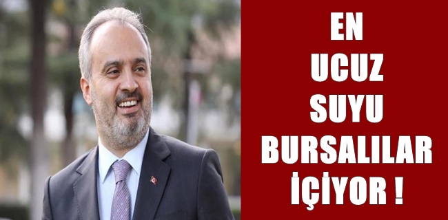En ucuz suyu Bursa