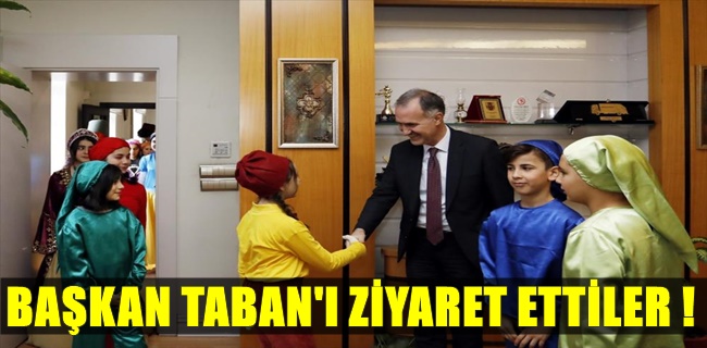 Roman Kahramanları Başkan Taban’ı Ziyaret Etti !