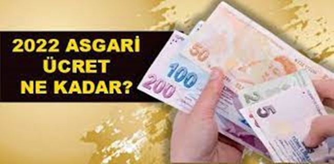 Asgari ücret belli oldu