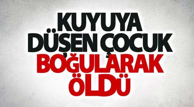 Küçük çocuktan acı haber geldi !
