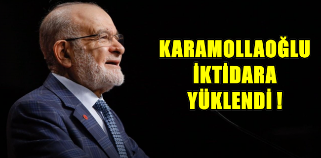 Karamollaoğlu: İktidarın sürekli zikzak çiziyor !
