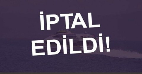 Açıklama geldi iptal edildi !