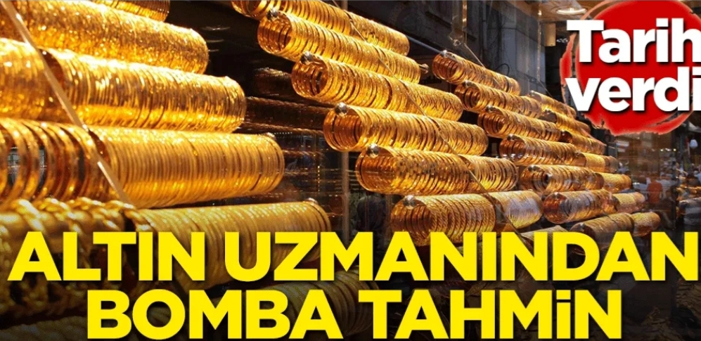 Altın için bomba tahmin !