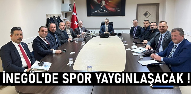 İnegöl’de Sporun Yaygınlaştırılması Projesi