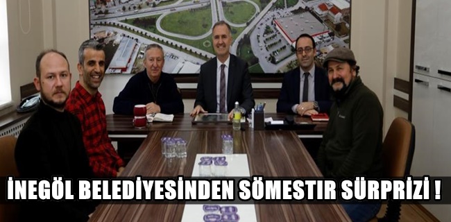 İnegöl Belediyesi’nden Öğrencilere Sömestr Sürprizi